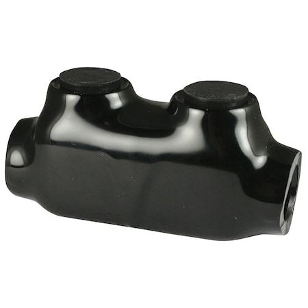 Asi Insulated Inline Splice 6 - 3/0 AWG 2 Ports 1 Wire Per Port AICD3-0-1